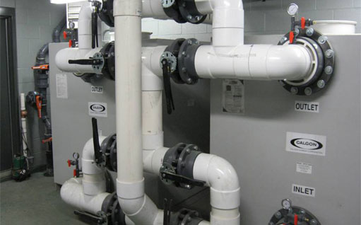 Remedial System Photograph showing a remedial system